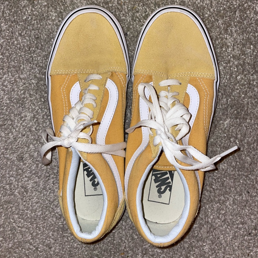 Yellow Womens Vans